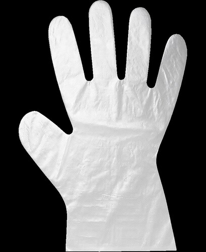 ENGÅNGSHANDSKAR LDPE-PLAST One size 100/fp