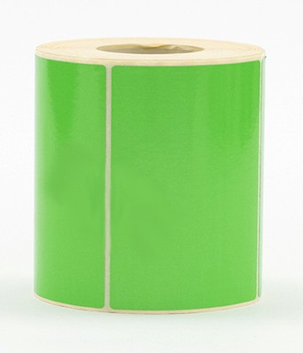 ETIKETT "GRÖN" TILL DH-SKRIVARE 500st (100x74mm)