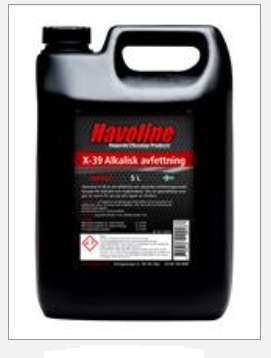 HAVOLINE X-39 ALKALISK AVFETTNING GLANS 5LIT