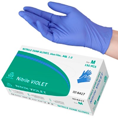NITRIL HANDSKAR BLÅ  100st/förp M
